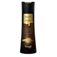 Кондиционер для волос с кератином и аргановым маслом Visage 250 мл
