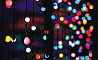[ОПТ] Фигурная новогодняя светодиодная гирлянда "Шарики", внутренняя, 40LED, 6.5 м, RGB, фото 6