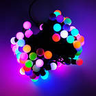 [ОПТ] Фигурная новогодняя светодиодная гирлянда "Шарики", внутренняя, 40LED, 6.5 м, RGB, фото 7