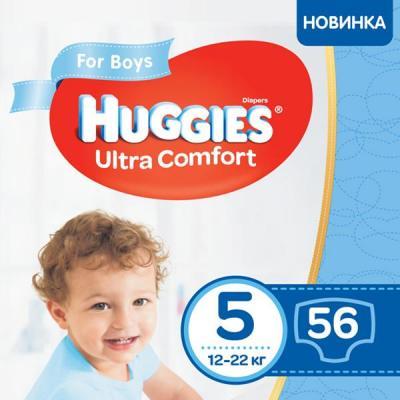 

Подгузник Huggies Ultra Comfort 5 Mega для мальчиков (12-22 кг) 56 шт (5029053543635)