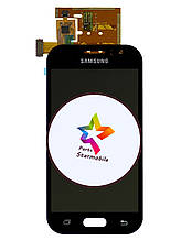 Дисплей Samsung J110 Galaxy J1 Ace + сенсор черный TFT (оригинальные комплектующие)