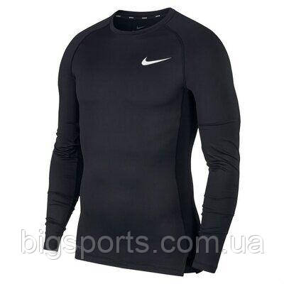 

Термо футболка с длинным рукавом компрессионная муж. Nike Pro Compression Top Ls (арт. BV5588-010) L;, Черный