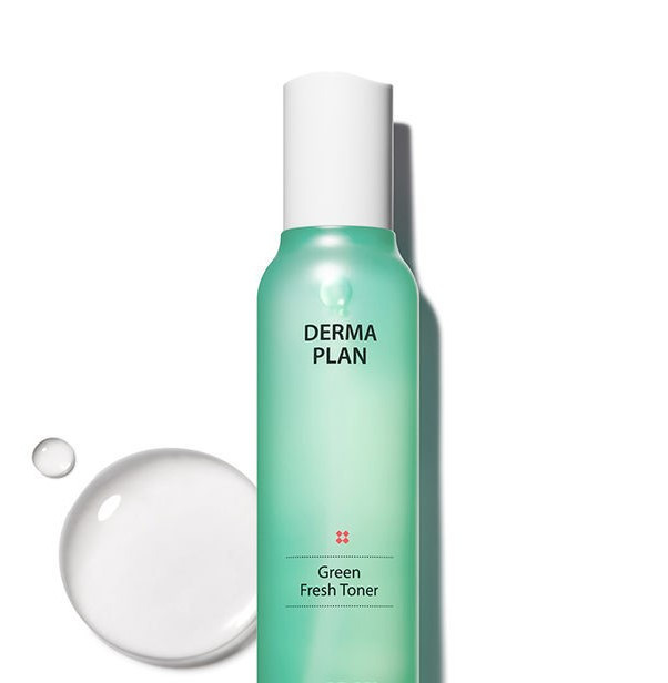 

Успокаивающий тонер для чувствительной кожи The Saem Derma Plan Green Fresh Toner 155 мл (8806164162781)