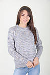 Сірий зимовий светр для дівчат, фото 2