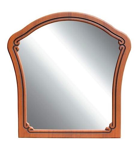 Зеркало Альба орех светлый + патина коричневая