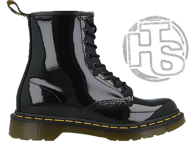 

Женские ботинки Dr Martens 1460 Black Gloss 11821011 38, Черный