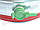 Медогонка алюмо оцинкованная поворотная на 3 рамки (нерж. кассеты), фото 3