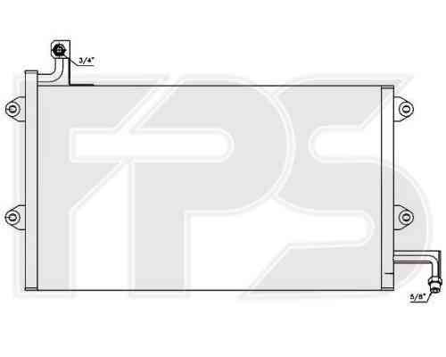 

Радиатор кондиционера Вольксваген Гольф III / VOLKSWAGEN GOLF III (1991-1997)