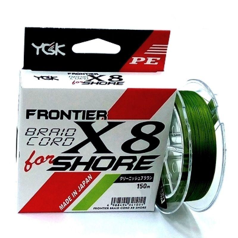 

Шнур плетеный YGK Frontier Braid Cord X8 for Jigging 150m 1.5 (25lb / 11.34kg)