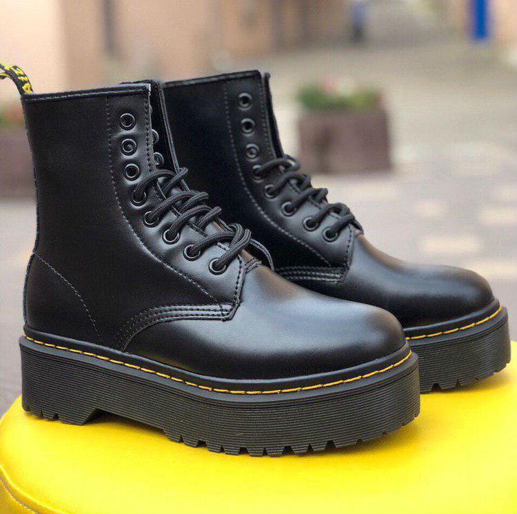 

Dr. Martens 1460 Bex Black | берцы женские; на платформе; мартенс; черные; демисезон 40eur - 25.5cm, Черный