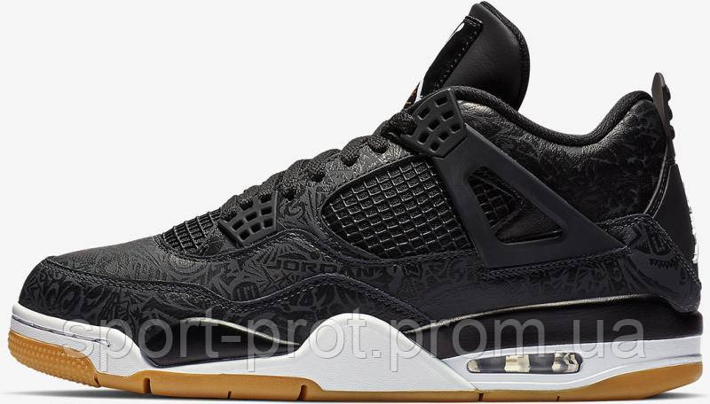 Nike Jordan 4 Retro Laser Black Gum 