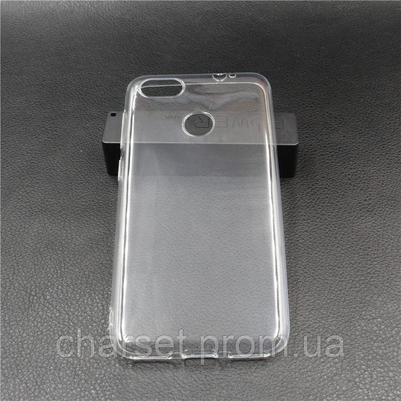 Чехол бампер Huawei Enjoy 7 bs bstu прозрачный силикон