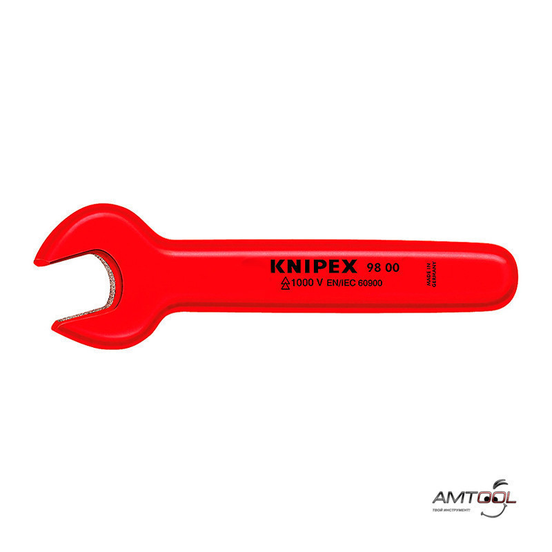 

Ключ гаечный рожковый 18 мм 1000V - Knipex 98 00 18