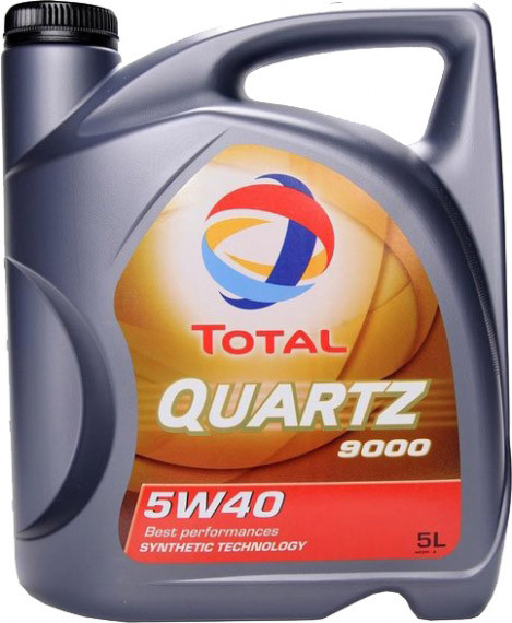 

Моторное масло Total Quartz 9000 5W-40 5 л