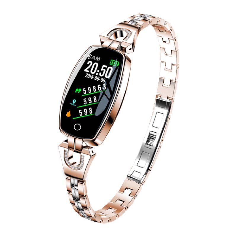 

Умный браслет Smart band H8 Luxury Waterproof IP67 Gold