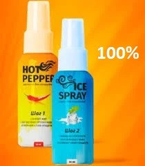 

Hot Pepper & Ice Spray - Комплекс для похудения (Хот Пепер / Айс Спрей)