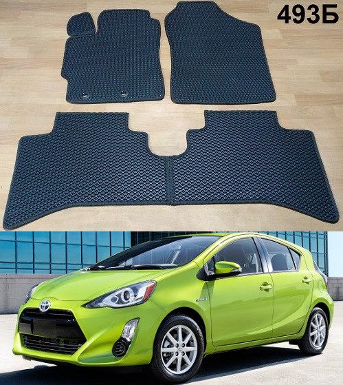 

Коврики ЕВА в салон Toyota Prius C / Aqua '11-19