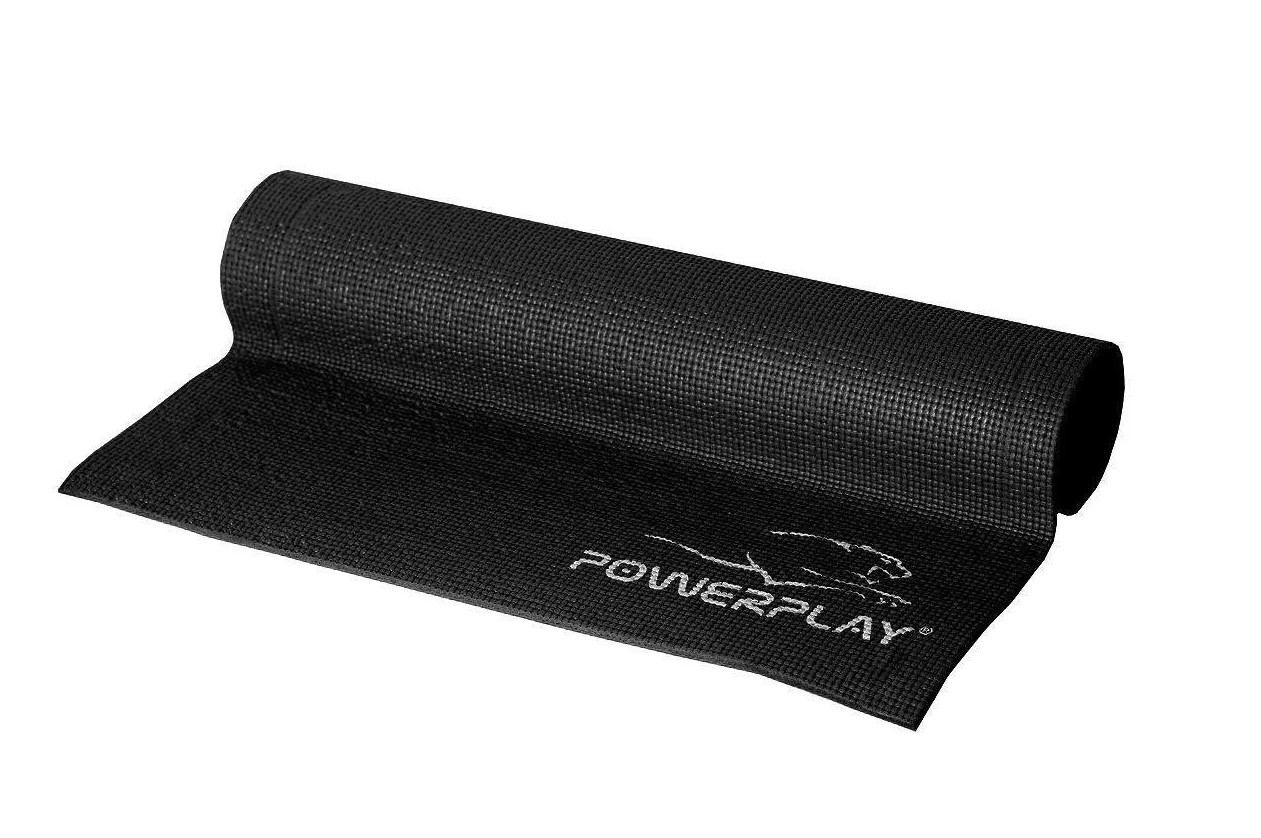 

Коврик для фитнеса и йоги PowerPlay 4010 (173*61*0.6) Black