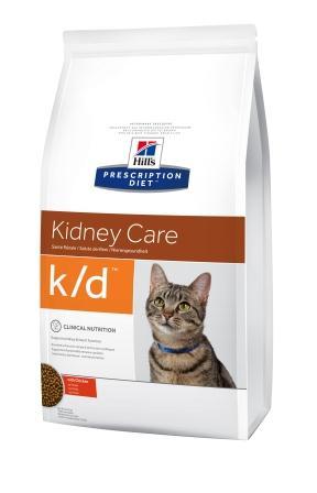 

Сухой корм Hills Prescription Diet Feline K/D для котов 0.4кг