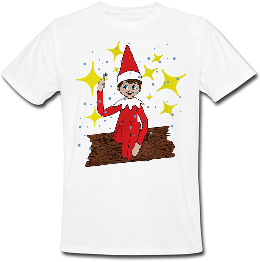 

Футболка Elfie On A Shelf (белая) M