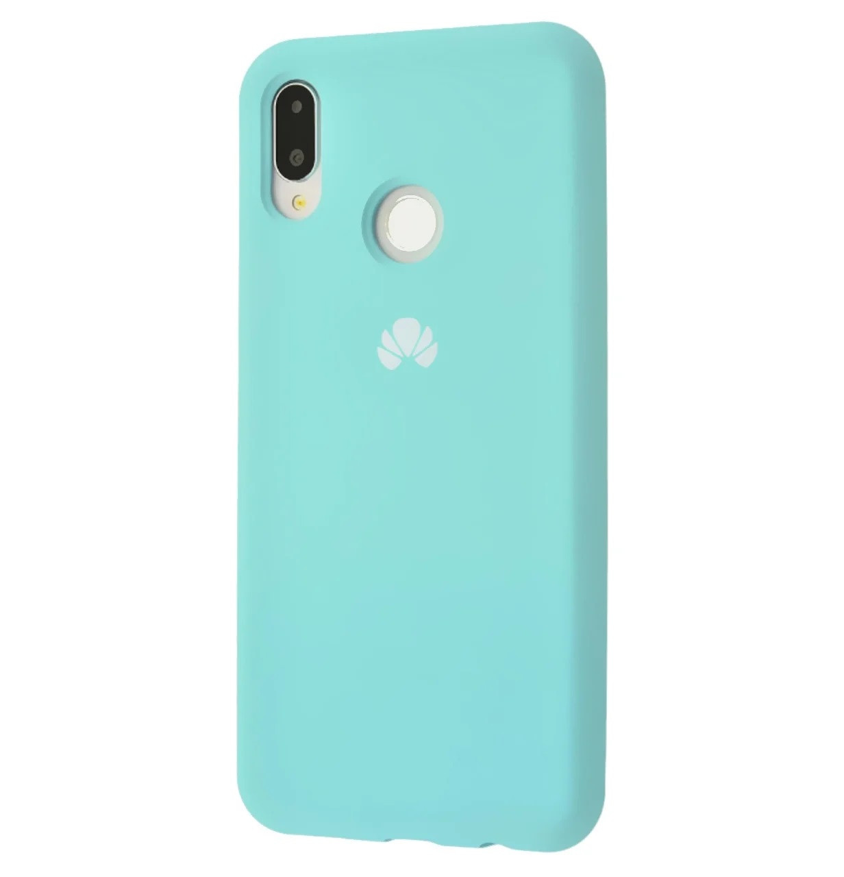 

Чехол-накладка Original Silicone case для Huawei P Smart Plus / Nova 3i #2 Turquoise