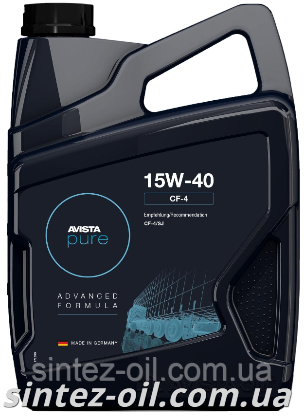 

AVISTA pure CF-4 SAE 15W-40 (5л) Моторное масло