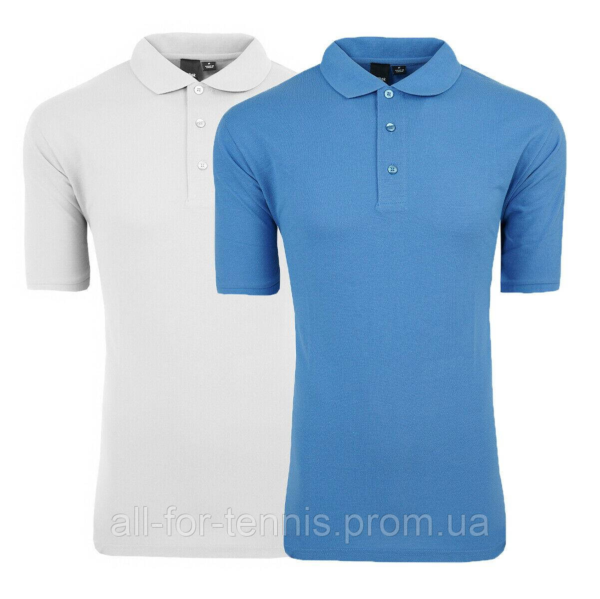 reebok men's cotton polo shirt