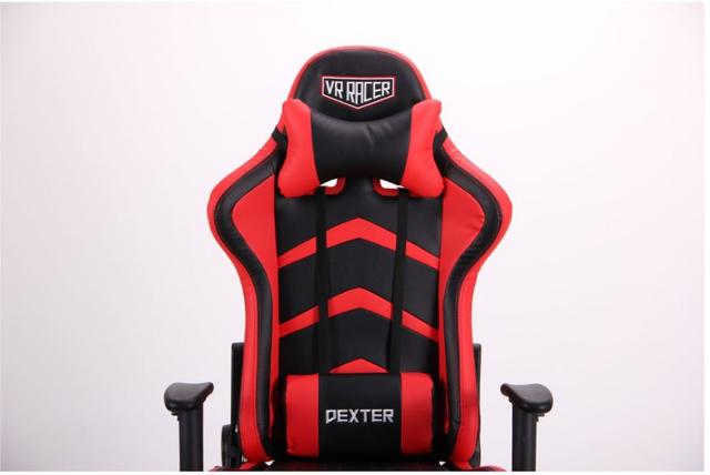 Кресло VR Racer Dexter Galvatron черный/красный (7)