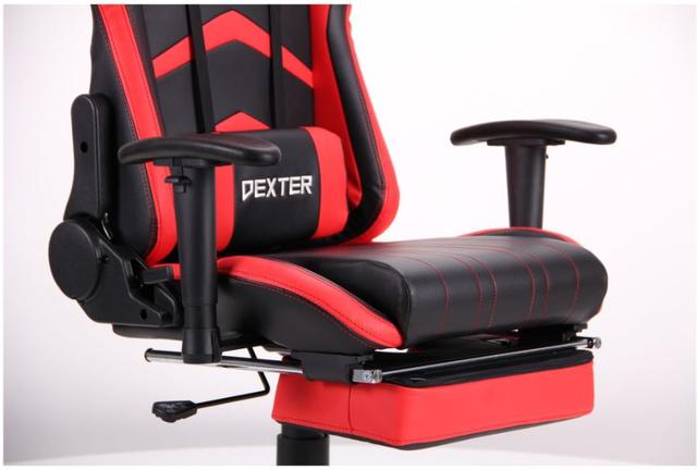 Кресло VR Racer Dexter Galvatron черный/красный (10)