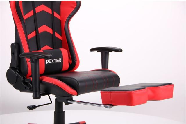 Кресло VR Racer Dexter Galvatron черный/красный (11)