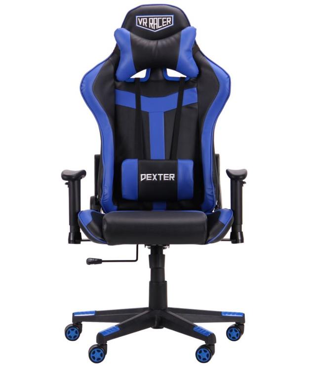 Кресло VR Racer Dexter Skyline черный/синий (2)