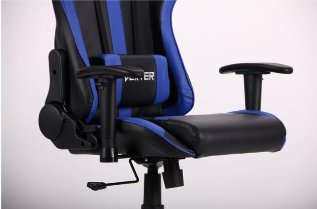 Кресло VR Racer Dexter Skyline черный/синий (7)