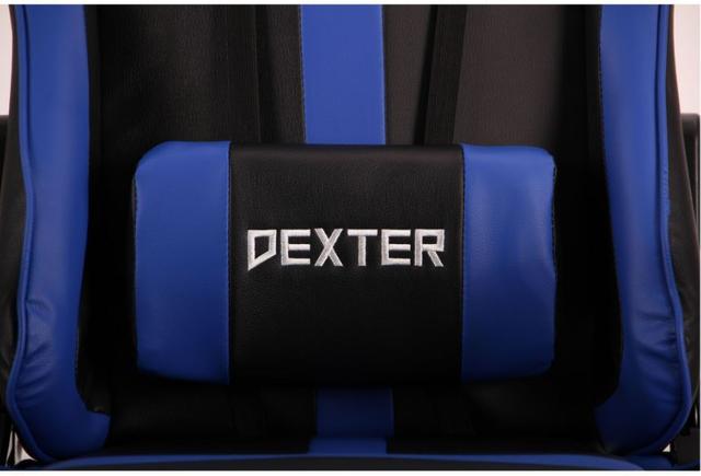 Кресло VR Racer Dexter Skyline черный/синий (9)