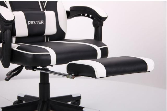 Кресло VR Racer Dexter Vector черный/белый (9)
