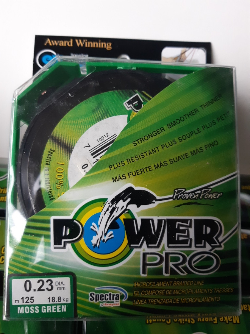 Шнур Power Pro Green 125m  d 0,23 мм