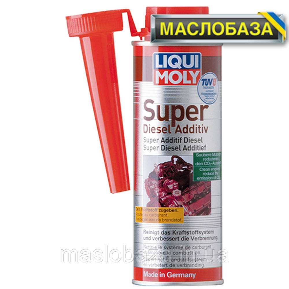 

Liqui Moly Комплексная присадка в дизельное топливо - Super Diesel Additiv 0.25 л.