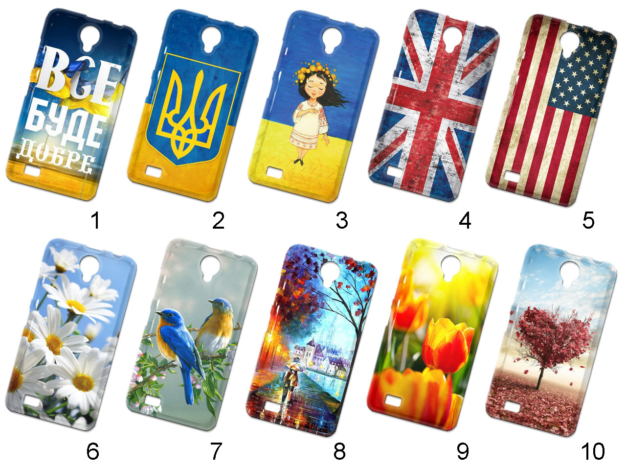 

Силиконовый чехол с рисунком для Lenovo A3800D