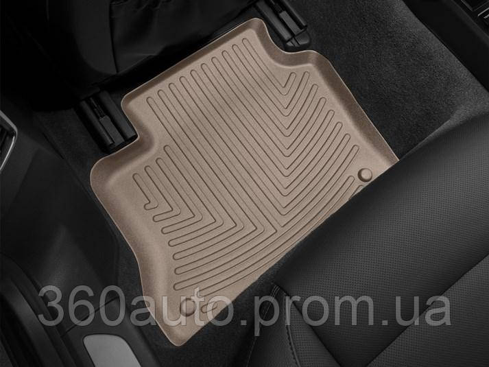 

Коврики Porsche Panamera 2009-2016 бежевые задние | Автоковрики WeatherTech 452572, Бежевый