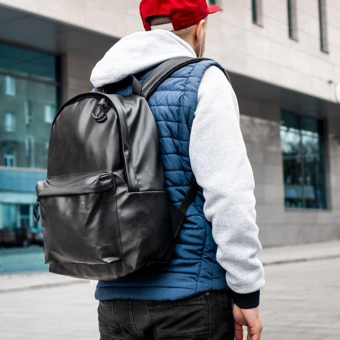 

Рюкзак городской мужской WR AVENUE black спортивный, Черный