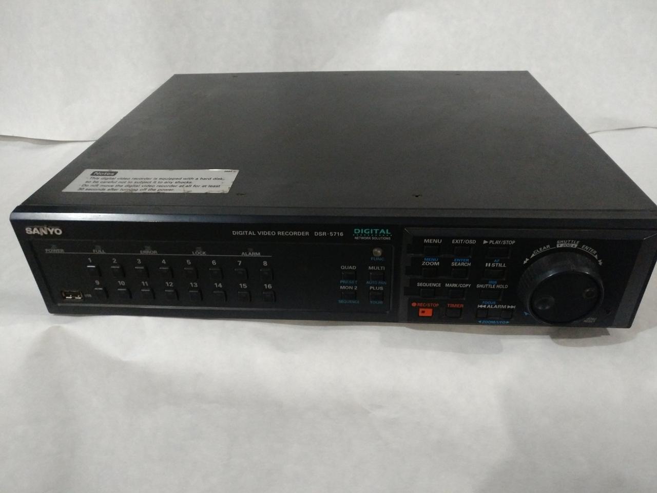 Цифровой видеорегистратор DSR-5716P для системы видеонаблюдения Sanyo 