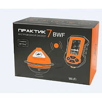 Ехолот ПРАКТИК 7 BWF Універсал (Wi-Fi) Маяк+Блок+Дротовий датчик для зимової риболовлі