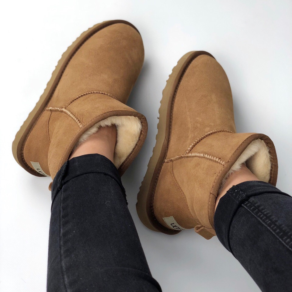 

UGG Australia Classic II mini chestnut | полностью натуральные; рыжие; мини угги классические 38eur - 24.5cm