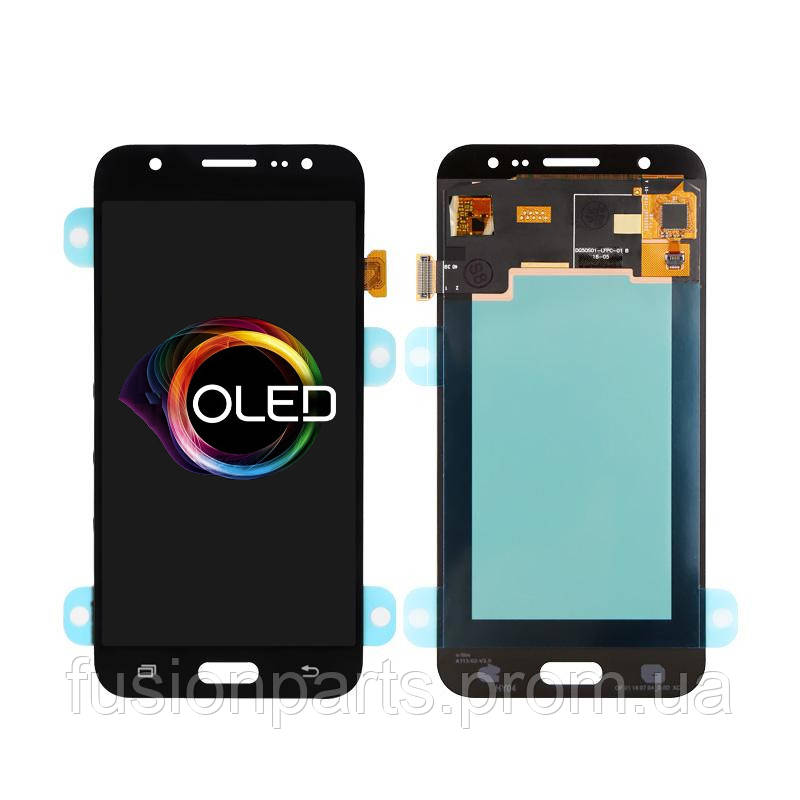 Дисплей для Samsung J500 Galaxy J5 2015 с тачскрином, OLED, Black