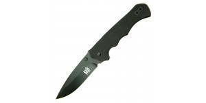 

Нож SKIF 566BL liner lock folder 440С,G-10 ц:черный