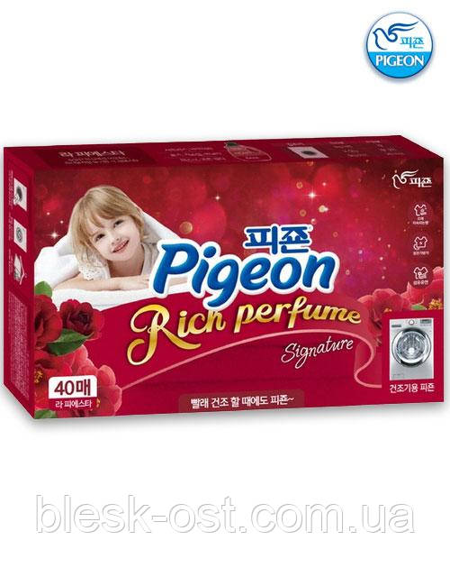 

Кондиционер-салфетки Pigeon Rich Perfume Dry Sheet Flower Festival