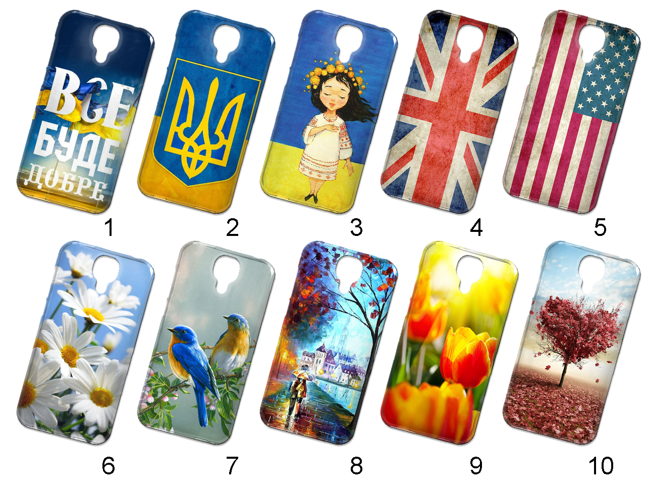 

Силиконовый чехол с рисунком для Doogee X9 / X9 Pro
