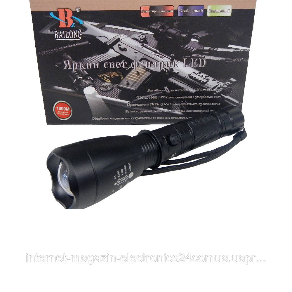 

Фонарик Bailong Police BL-8670 20000W