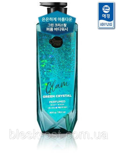 

Гель для душа Shower Mate Glam Perfumed Green Crystal Body Wash