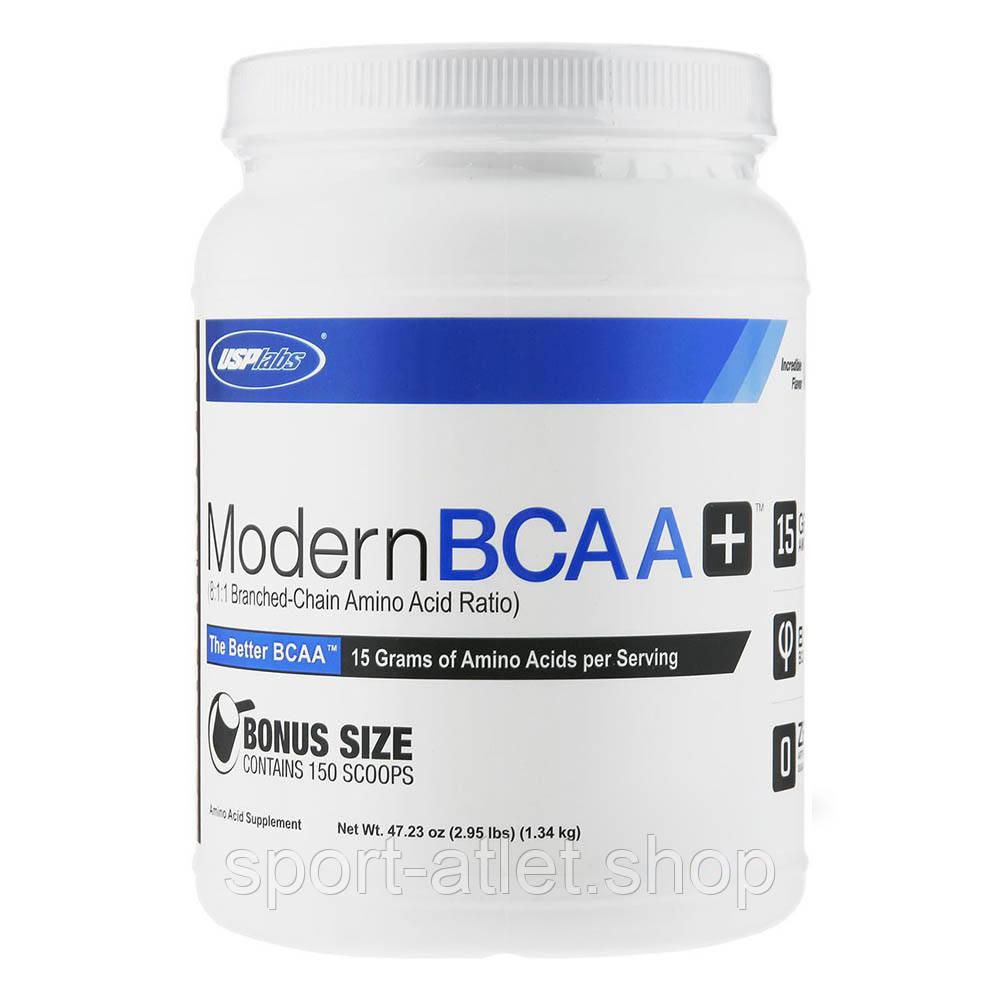 

BCAA USP Labs Modern BCAA+, 1.34 кг Ежевика