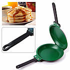 [ОПТ] Керамическая двухстороння сковорода для блинов и панкейков Ceramic Non Stick Pancake Maker Flip Jack., фото 5